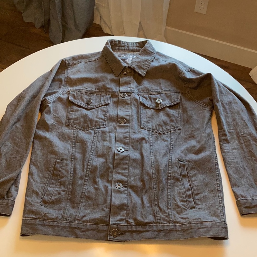 Grey Jean Jacket